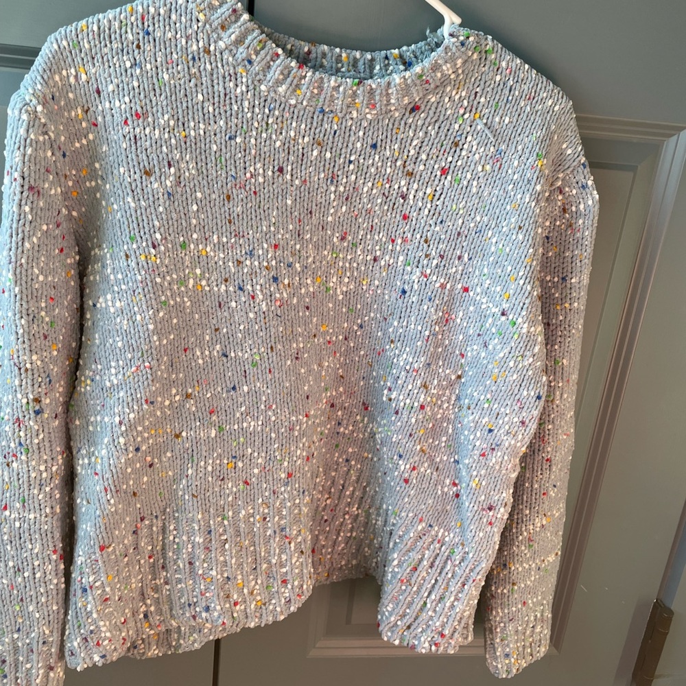 JUN IVY francesca’s collections multi colored sweater